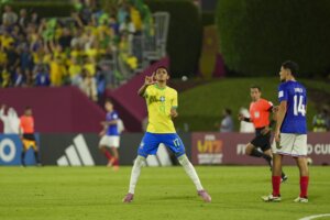 Atacante do Cruzeiro brilha com gol na Copa do Mundo Sub-17 soaquinoticias