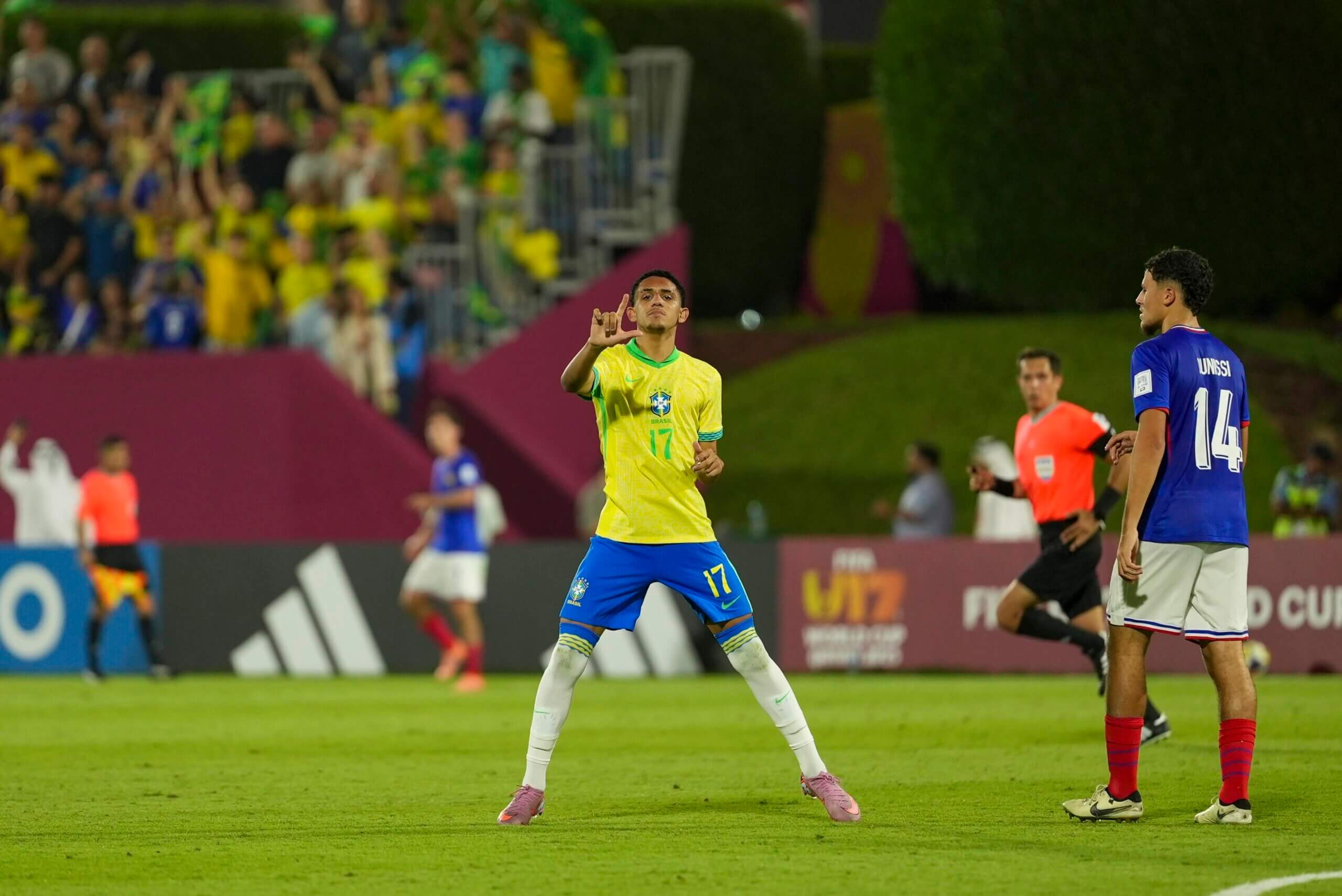 Atacante do Cruzeiro brilha com gol na Copa do Mundo Sub-17 soaquinoticias