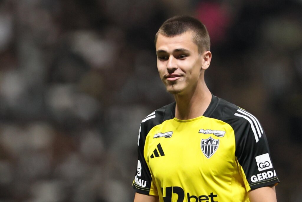Vitão, joia da base, é a grande aposta do Atlético-MG para 2026 soaquinoticias