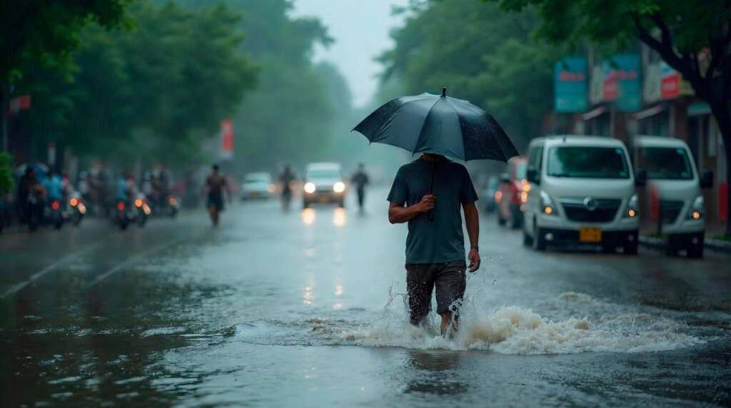 Inmet emite alerta de grande perigo por chuvas intensas em estados