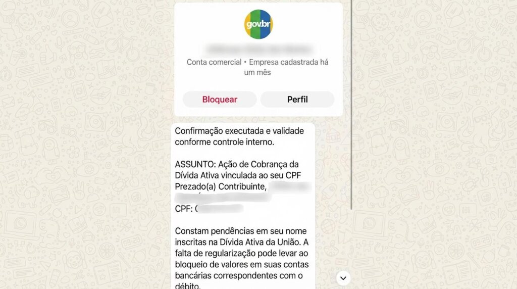 Golpistas usam WhatsApp para cobrar falsa Dívida Ativa no Vale do Aço soaquinoticias