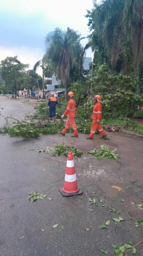Ipatinga registra chuva forte e se prepara para mais temporais. soaquinoticias