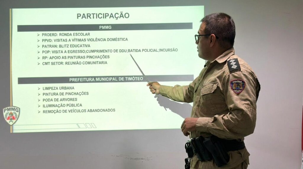 Timóteo: PM e Prefeitura realizam ação integrada por segurança e cidadania soaquinoticias