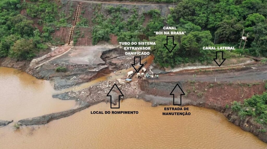 Justiça de MG paralisa Vale em Ouro Preto após rompimento de cava soaquinoticias