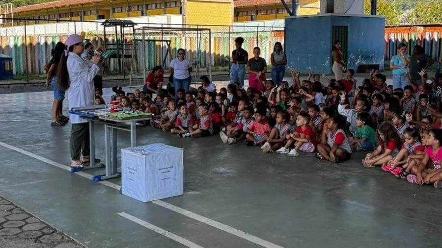Projeto Sorriso Nota 10 educa seis mil alunos sobre saúde bucal em Timóteo
