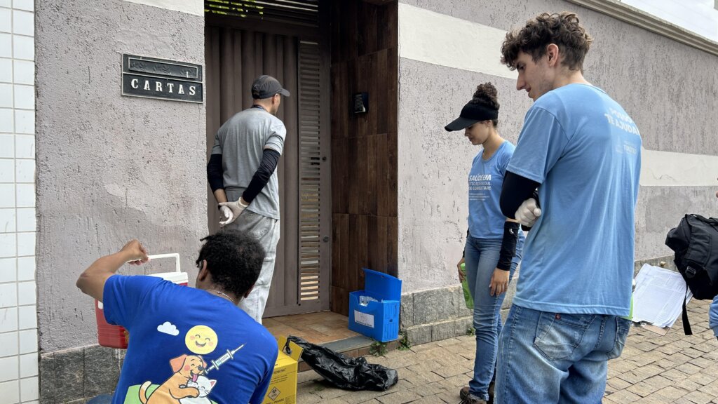 Timóteo inicia vacinação após morcego com raiva no bairro Eldorado. soaquinoticias
