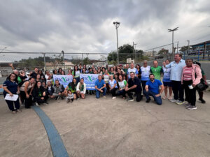 Bairro Belvedere em Coronel Fabriciano ganha cobertura de quadra esportiva soaquinoticias