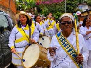 Guarda de Moçambique de Timóteo participa de festividades culturais na Bahia soaquinoticias
