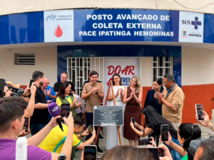 Ipatinga inaugura posto de coleta de sangue para fortalecer rede Hemominas soaquinoticias