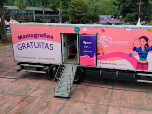 Carreta da Mamografia inicia atendimentos em Timóteo com alta procura soaquinoticias