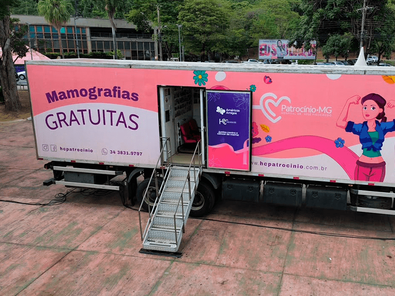 Carreta da Mamografia inicia atendimentos em Timóteo com alta procura soaquinoticias