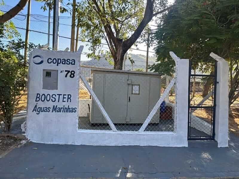Copasa instala nova unidade de bombeamento para melhorar água em Santana do Paraíso soaquinoticias