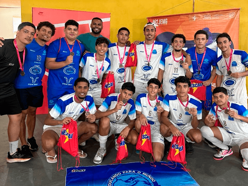 Escola Estadual Ana Letro Staacks conquista bronze no JEMG regional soaquinoticias