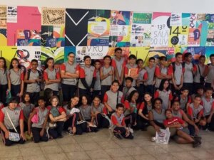 Alunos da rede municipal de Timóteo participam do Salão do Livro soaquinoticias