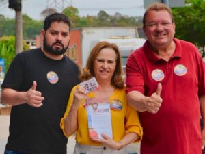 Deputado Celinho Sintrocel realiza caminhada no bairro Canaã em Ipatinga soaquinoticias