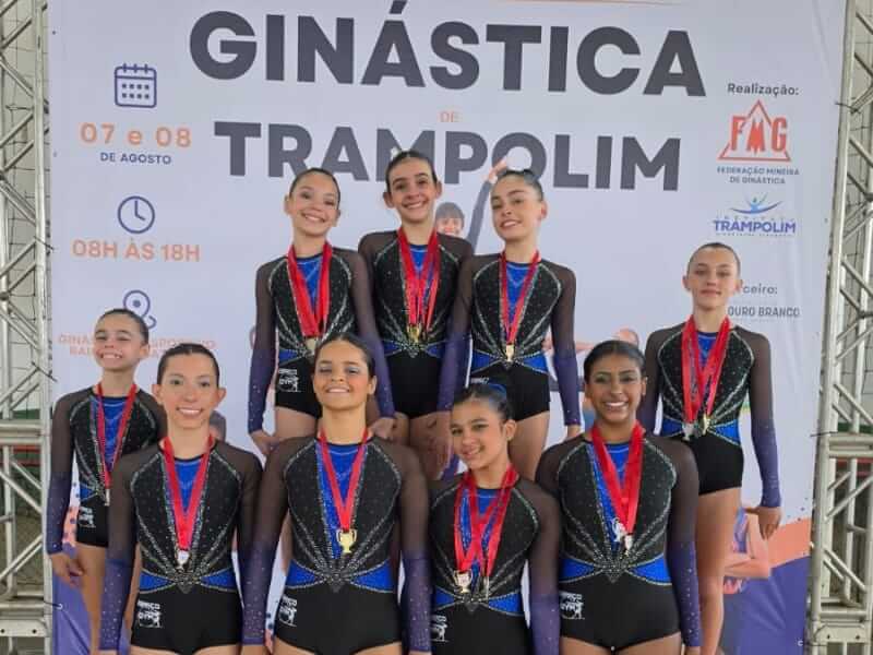 Atletas do Vale do Aço conquistam 21 medalhas em torneio estadual de ginástica soaquinoticias
