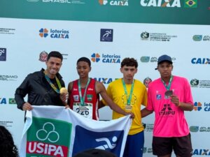 Atleta da Usipa conquista prata no Brasileiro Sub-18 de Atletismo soaquinoticias