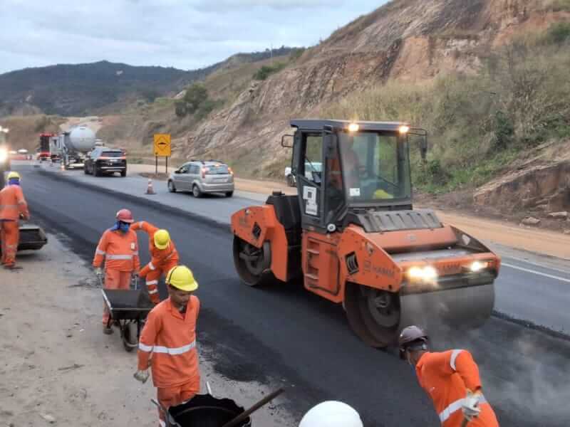Obras de manutencao e melhorias alteram o tráfego na BR-381 esta semana soaquinoticias
