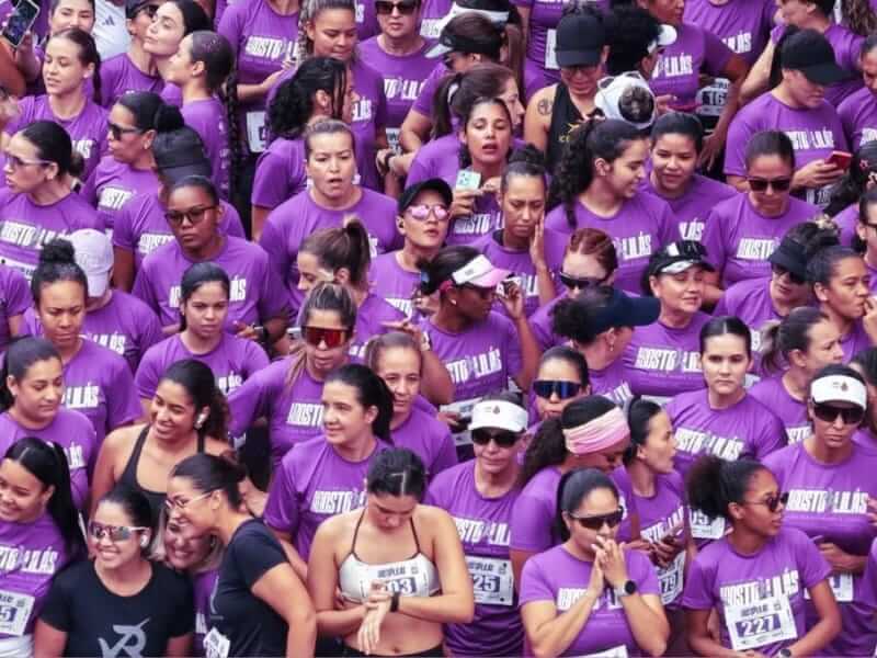 Primeira Corrida Agosto Lilas reúne centenas de mulheres em Timoteo soaquinoticias