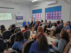 Educadores de Timoteo participam de formacao continuada do Projeto Integrador soaquinoticias