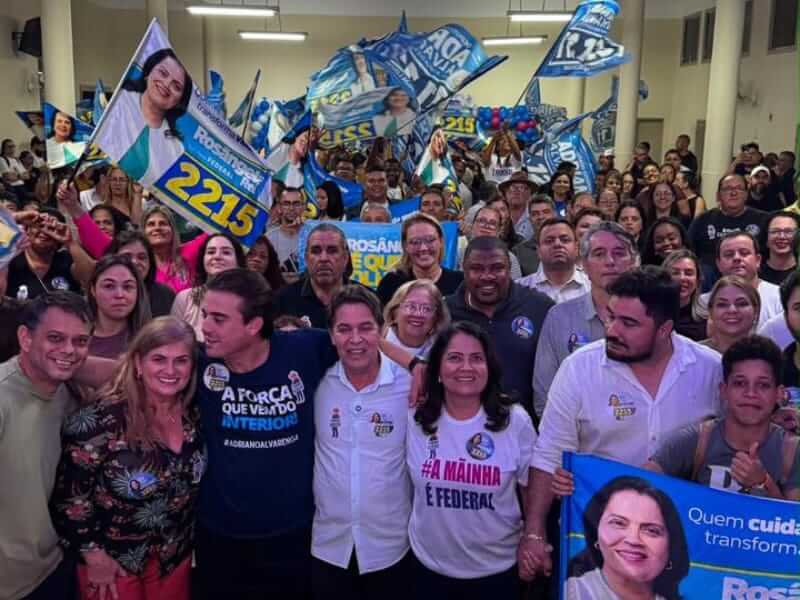 Rosangela Reis lança campanha a reeleicao em Caratinga com apoio de Dr Giovanni soaquinoticias