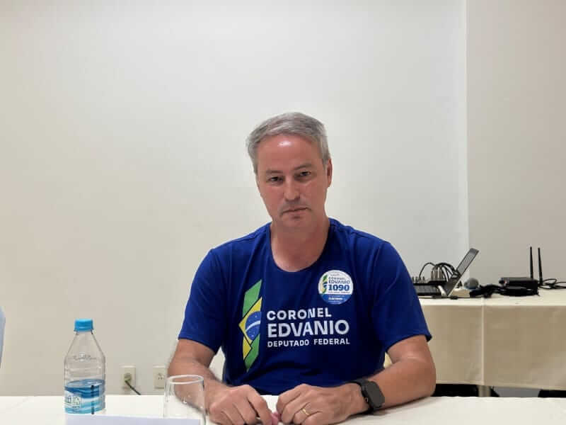 Coronel Edvanio discute infraestrutura e saúde em encontro com empresários soaquinoticias