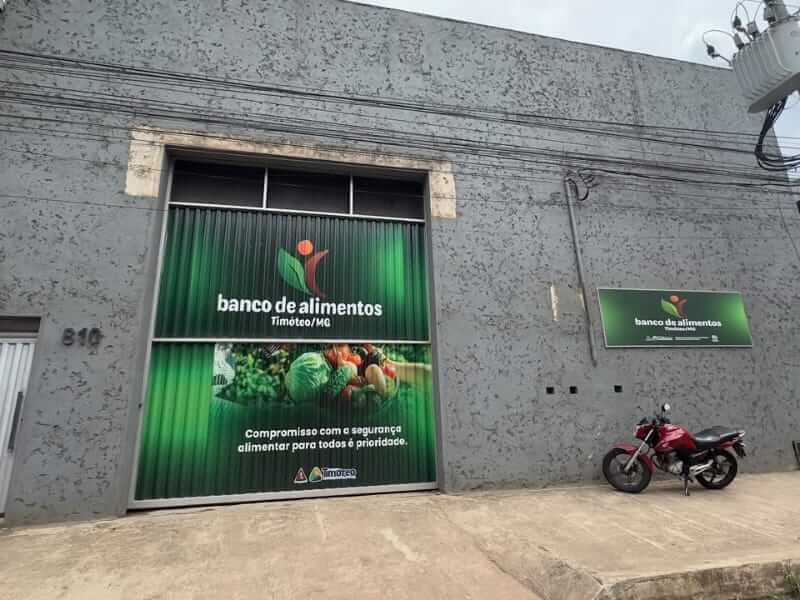Prefeitura de Timoteo inaugura Banco de Alimentos para atender familias carentes soaquinoticias