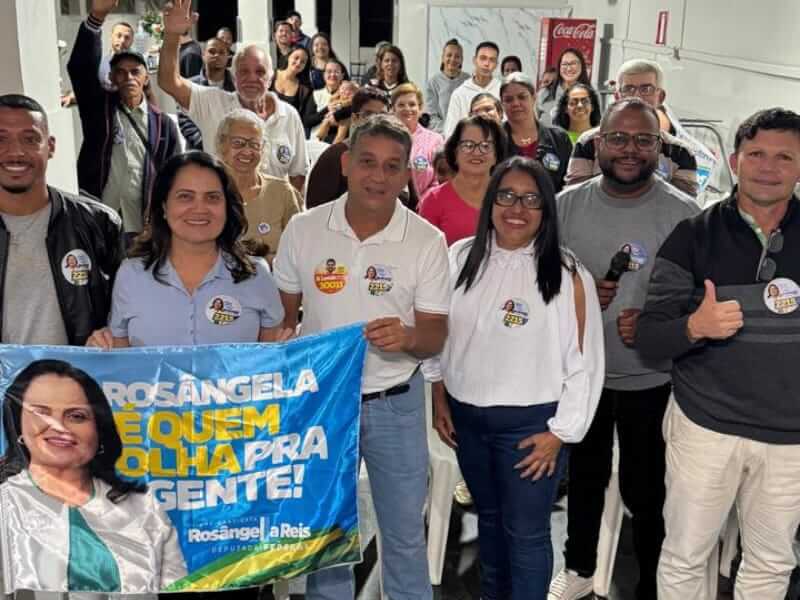 Deputada Rosangela Reis fortalece campanha com plenárias em Dionisio e Sao Domingos do Prata soaquinoticias