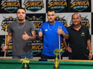 Ryan Neres conquista o bicampeonato do Circuito de Sinuca do Vale do Aço soaquinoticias
