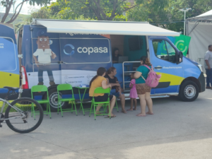 Agencia movel da Copasa oferece atendimento em Mesquita em outubro soaquinoticias
