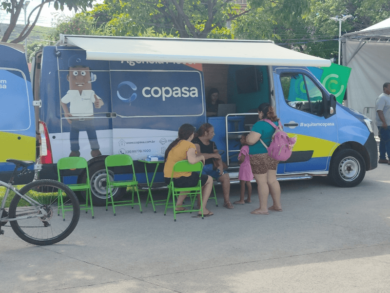 Agencia movel da Copasa oferece atendimento em Mesquita em outubro soaquinoticias