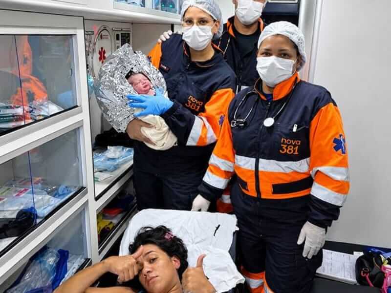 Bebê nasce em rodovia durante atendimento de equipes da Nova 381 soaquinoticias