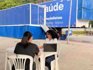 Carreta da Saúde da Mulher em Timóteo alerta para alta taxa de faltas soaquinoticias