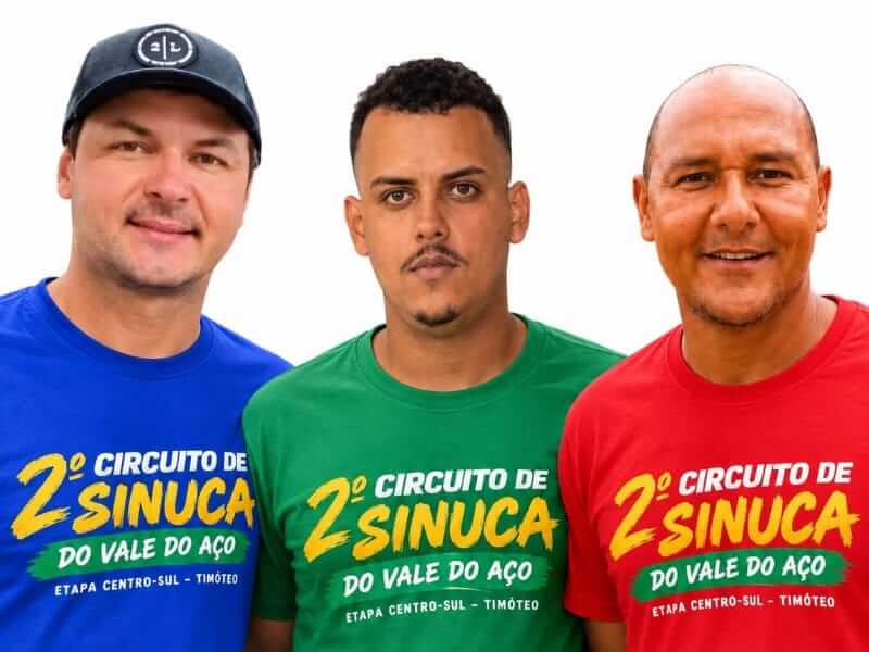 Timóteo recebe segunda etapa do Circuito de Sinuca do Vale do Aço soaquinoticias
