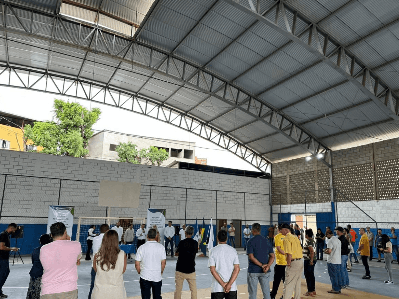 Prefeitura de Timoteo inaugura reforma de quadra e novas areas de lazer soaquinoticias