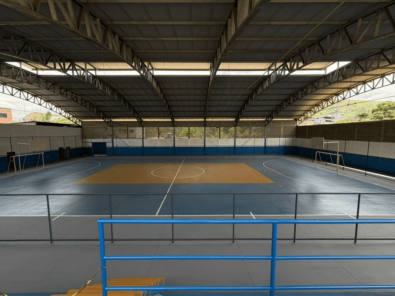 Prefeitura de Timoteo inaugura reforma de quadra esportiva no Recanto Verde soaquinoticias