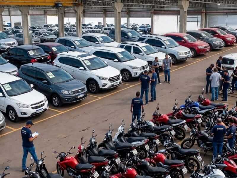 Leilão do Detran MG em Timóteo oferece mais de 130 veículos soaquinoticias