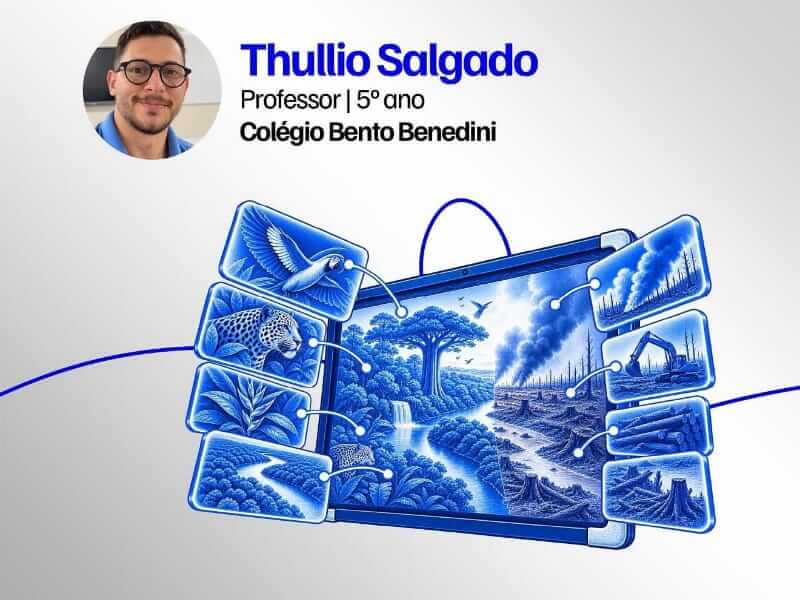 Professor Thullio Salgado concorre ao premio nacional com projeto educacional innovador soaquinoticias